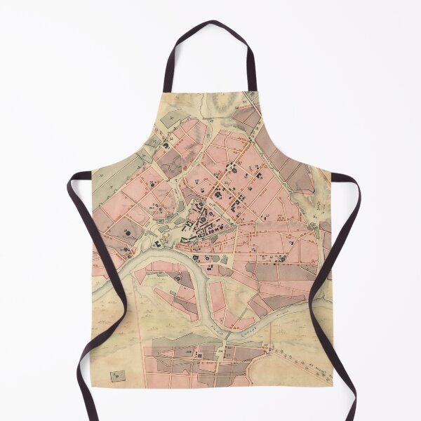 Item preview, Vintage Map of Mogilev Belarus (1835) designed and sold by BravuraMedia.