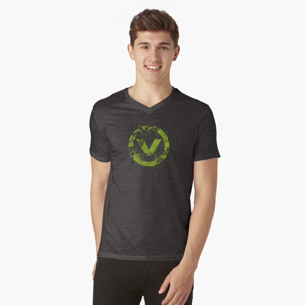 Artikel-Vorschau von T-Shirt mit V-Ausschnitt, designt und verkauft von RolandStraller.