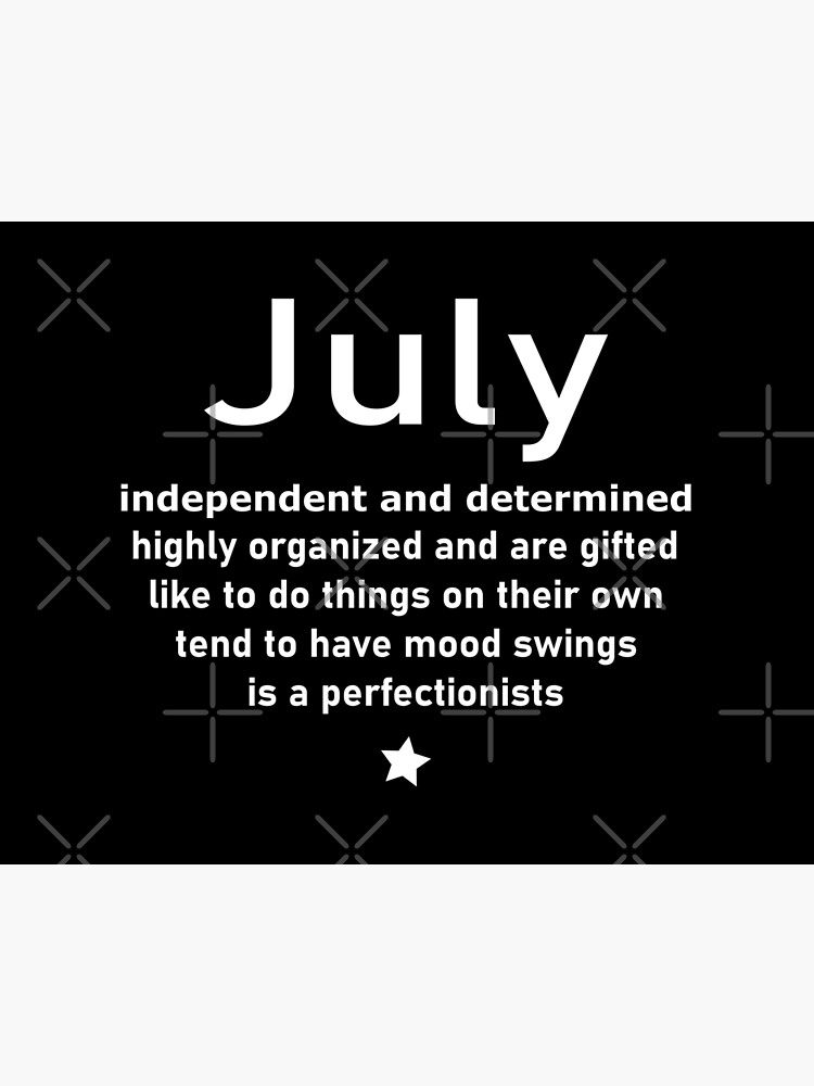 July born personality