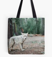 Wolf In Yosemite Tote Bag