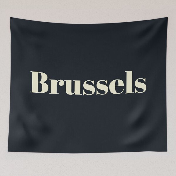 Item preview,  Brussels typography designed and sold by JokeGysen.