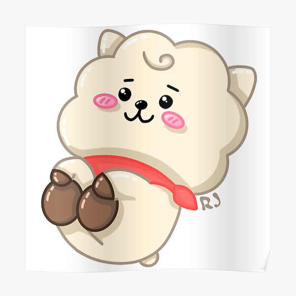 bt21 rj teddy bear