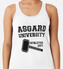 Camiseta de tirantes para mujer Asgard University - Departamento de Atletismo (Camisa ligera)