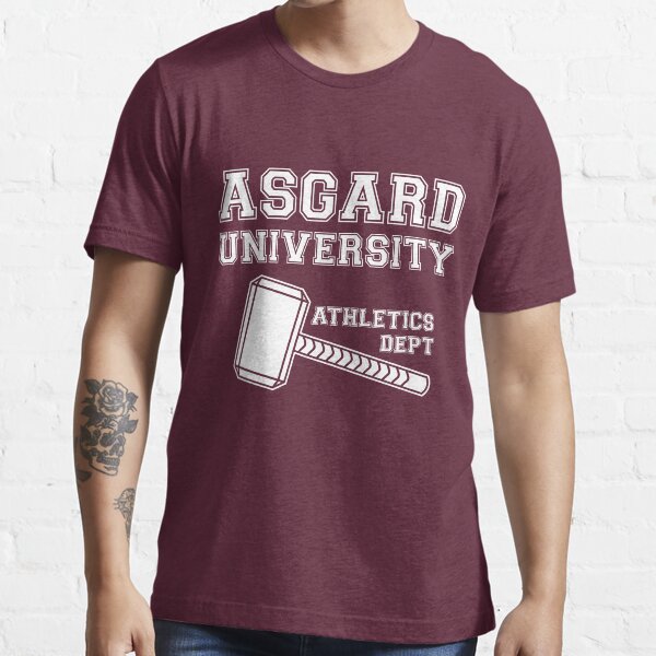 Asgard University - Athletics Department (Dark Shirt) Essential T-Shirt