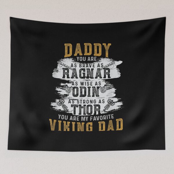 Artikelvorschau, Papa du bist Ragnar Odin Thor Viking Papa Vatertag entworfen und verkauft von Kapi7789Us.