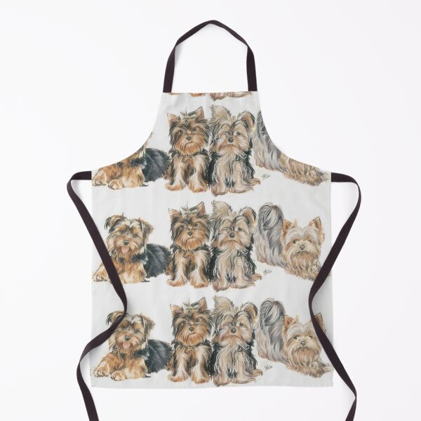 Yorkshire Terrier Puppies Apron