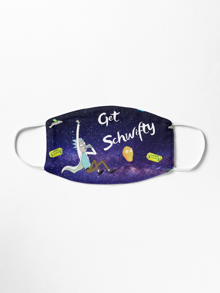 Alternate view of Rick and Morty Get Schwifty Mask