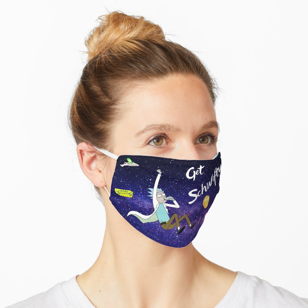 Rick and Morty Get Schwifty Mask