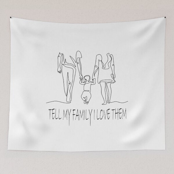 Item preview,  tell my family i love them 5 designed and sold by diab diab.