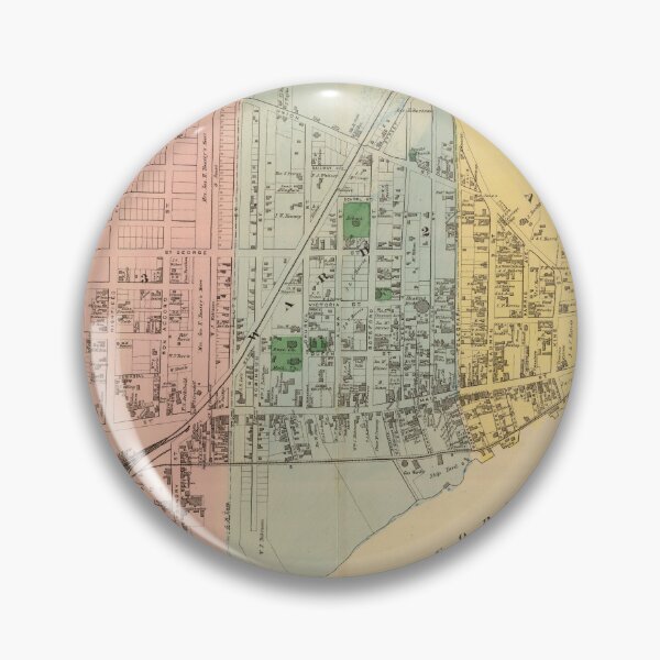 Item preview, Vintage Map of Moncton NB (1878) designed and sold by BravuraMedia.