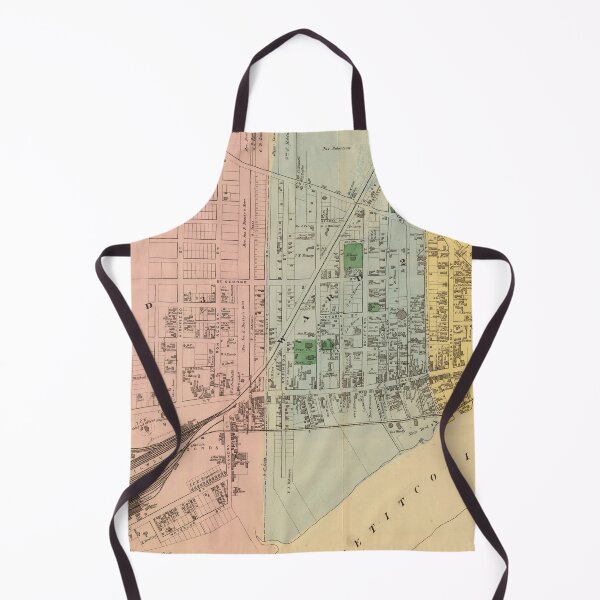 Item preview, Vintage Map of Moncton NB (1878) designed and sold by BravuraMedia.