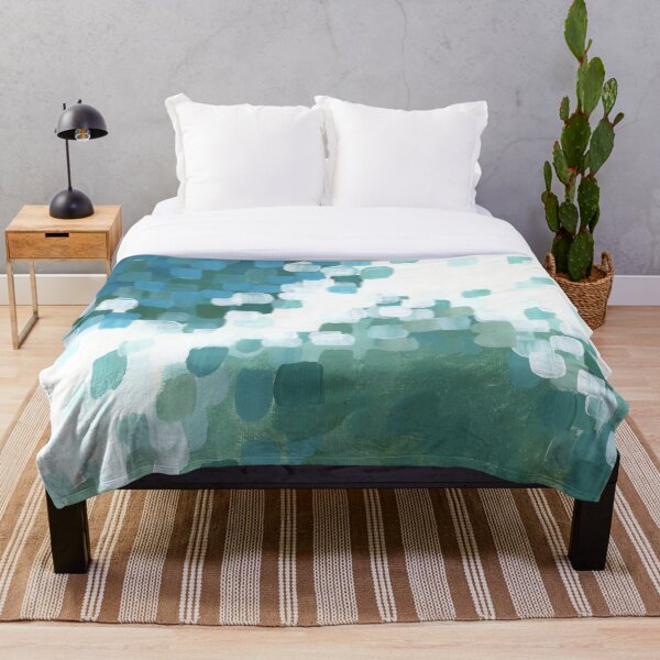 Teal Throw Blanket