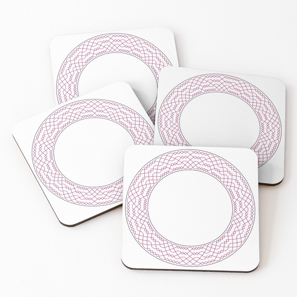 Item preview, Coasters (Set of 4) designed and sold by RingingRoom.