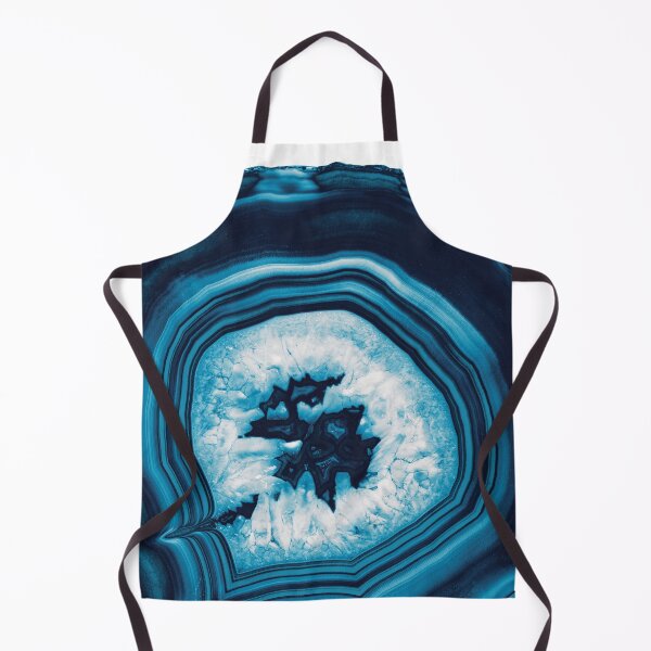 Item preview, Blue White Agate #2 #gem #decor #art designed and sold by Anita's & Bella's Art.