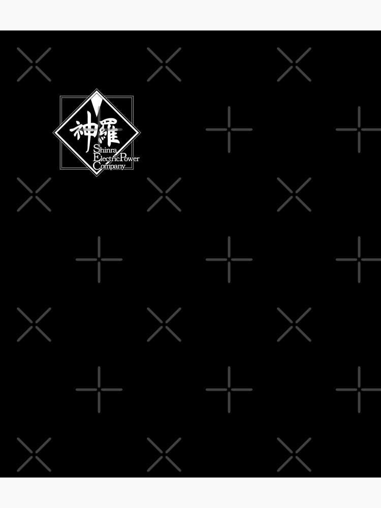 Thumbnail 3 of 3, Backpack, Final Fantasy® VII Remake - Shinra Electric Power Company (Logo) [White] designed and sold by SWISH-Design.