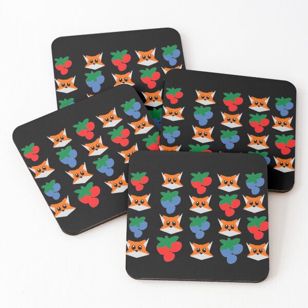 Item preview, Berries & Foxes designed and sold by WorthyWolf.