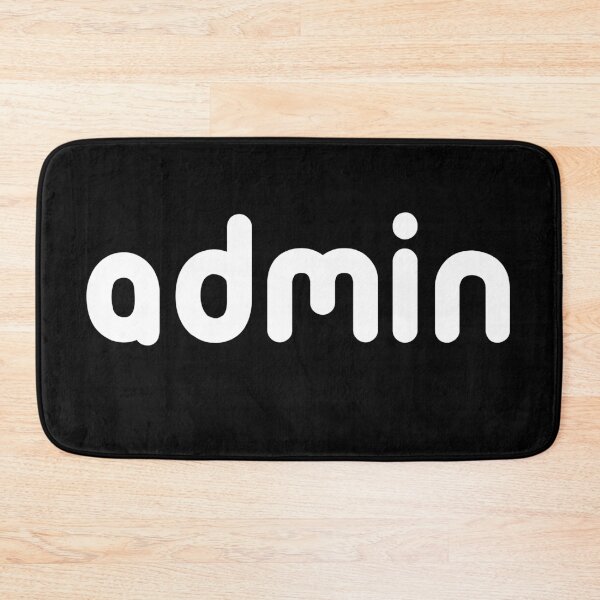 Item preview, Admin | Typography designed and sold by rsty11.