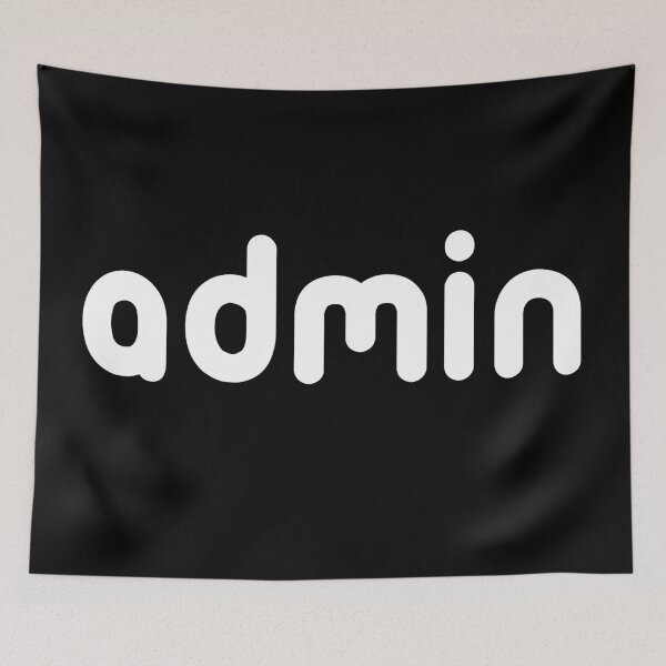 Item preview, Admin | Typography designed and sold by rsty11.