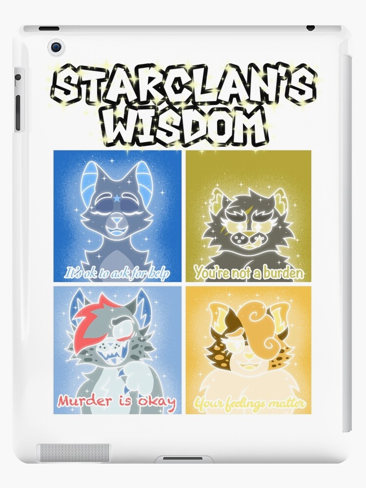 Warrior cats pattern 2 Sticker for Sale by strawbebehmod