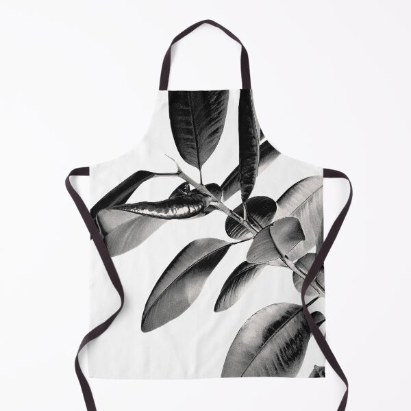 Item preview, Ficus Elastica Black Gray White Vibes #1 #foliage #decor #art  designed and sold by Anita's & Bella's Art.