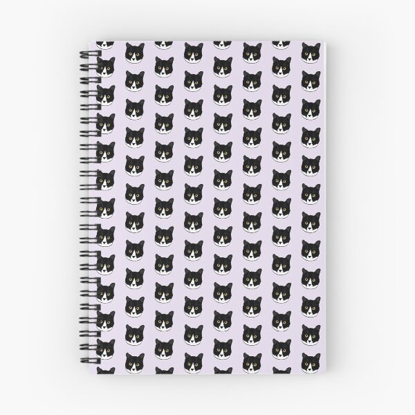 Item preview, Tuxedo Cat Head Black and White designed and sold by oliviag1.