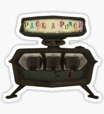 Pack a punch Sticker