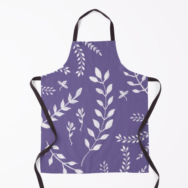 Item preview, Ultra Violet Leaves Pattern #2 #drawing #decor #art designed and sold by Anita's & Bella's Art.