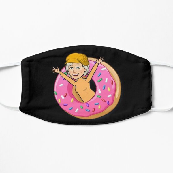 Doughnut bitmoji mask Flat Mask