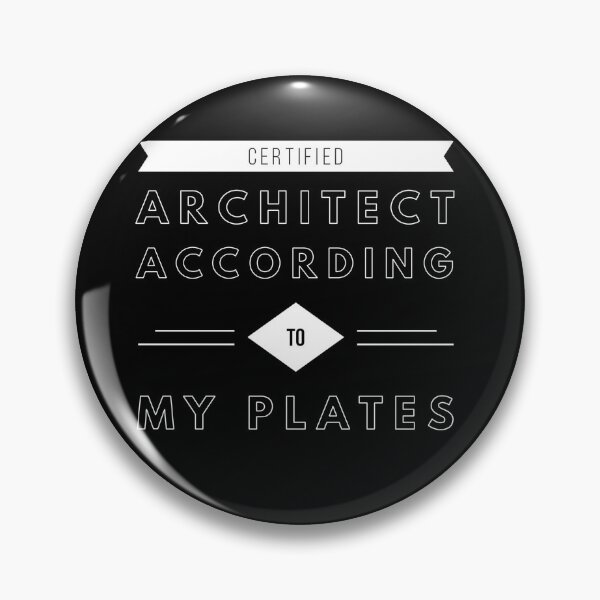 Item preview, Certified Architect According To My Plates designed and sold by crizzysketch.