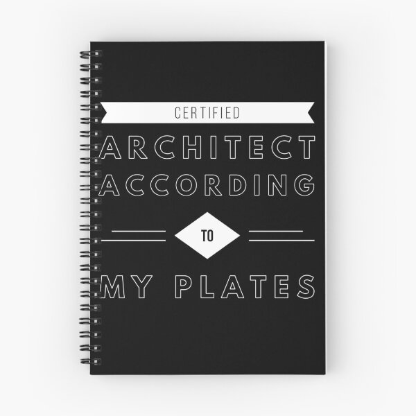 Item preview, Certified Architect According To My Plates designed and sold by crizzysketch.