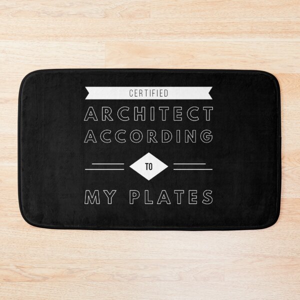 Item preview, Certified Architect According To My Plates designed and sold by crizzysketch.