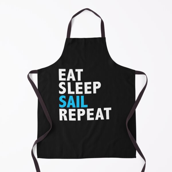 Item preview, Eat Sleep Sail Repeat Sailing Yachting designed and sold by losttribe.