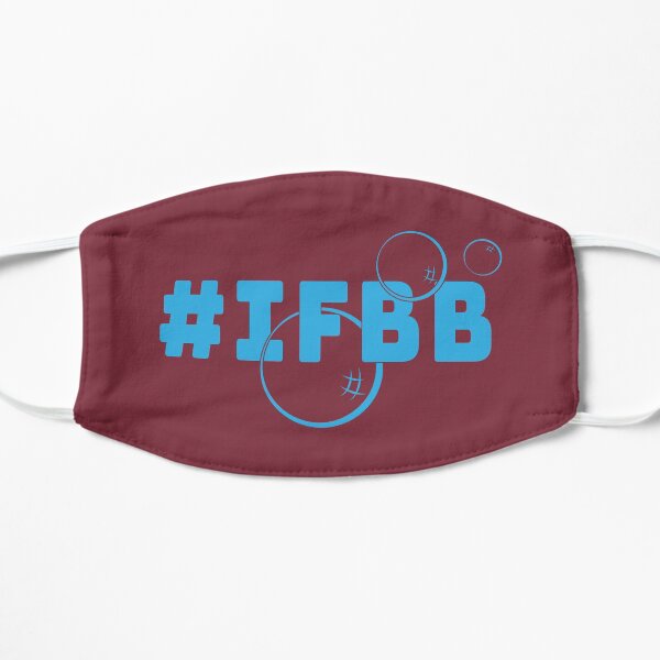 I'm Forever Blowing Bubbles Flat Mask