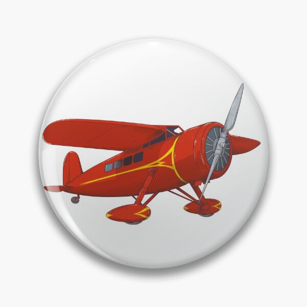 Item preview, vintage red plane designed and sold by Pennycoolcat.