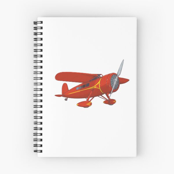 Item preview, vintage red plane designed and sold by Pennycoolcat.