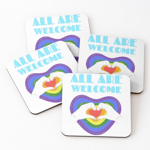Item preview, All Are Welcome designed and sold by ecdato.