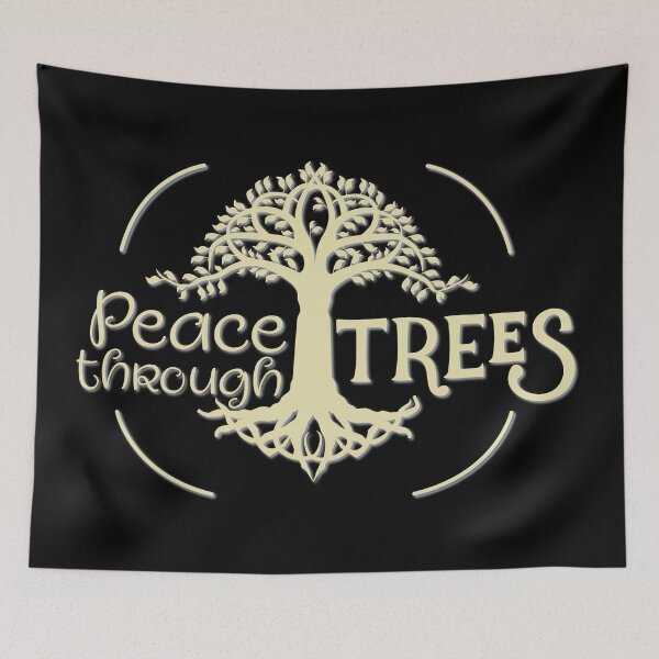 Item preview, Peace through Trees Forest Bathing Peace of Mind designed and sold by OmmeDesigns.