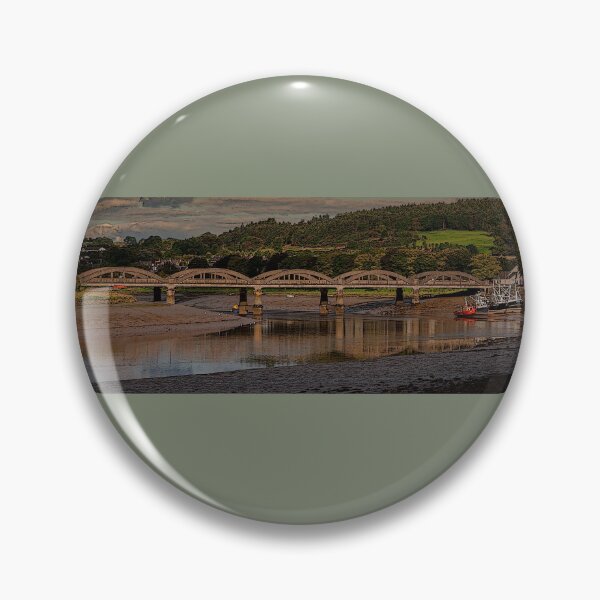 Item preview, Bridge River Dee Fishing Boats Kirkcudbright Scotland designed and sold by Stravaigin.