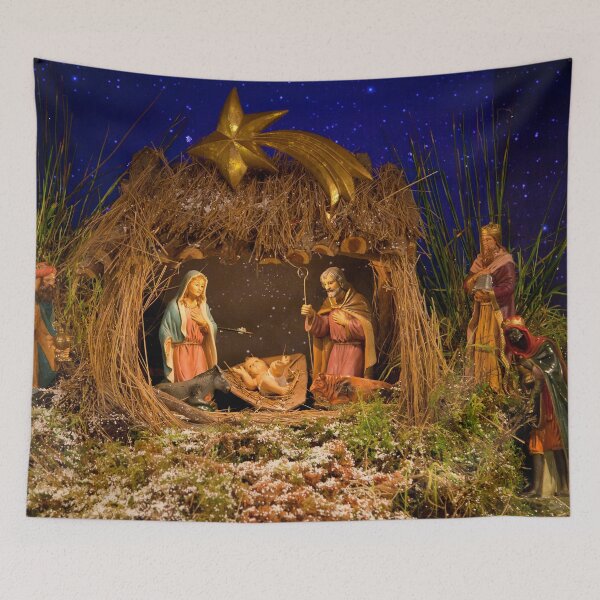 Item preview, Nativity scene designed and sold by Gaspar Avila.