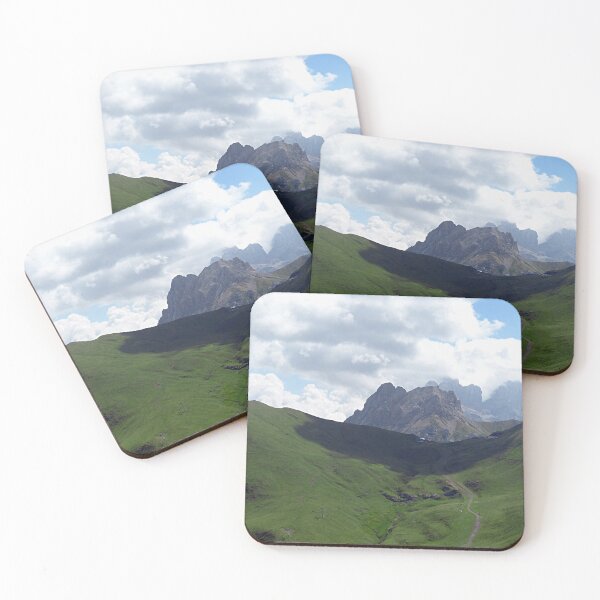 Item preview, Highland Meadow Mountain Peaks Landscape designed and sold by Anna Lemos.