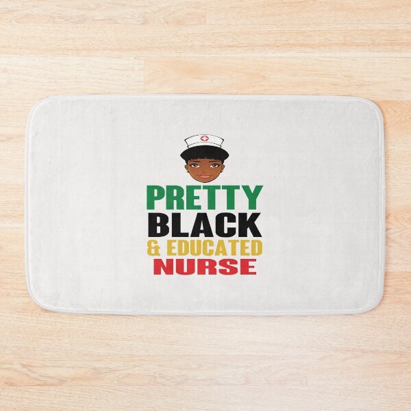 Item preview, Pretty Black and Educated Nurse Gift Idea For Women Girls & Siblings designed and sold by clothesy7.