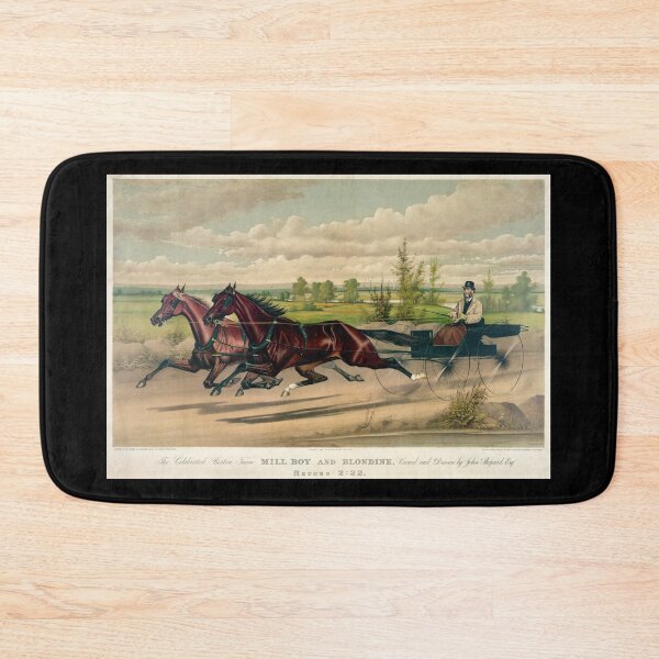 Item preview, Celebrated Boston team mill boy and Blondine - 1882 - Currier & Ives designed and sold by CrankyOldDude.