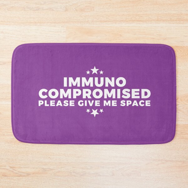 Item preview, Immunocompromised - Please Give Me Space | Pink Purple designed and sold by uncommonoath.