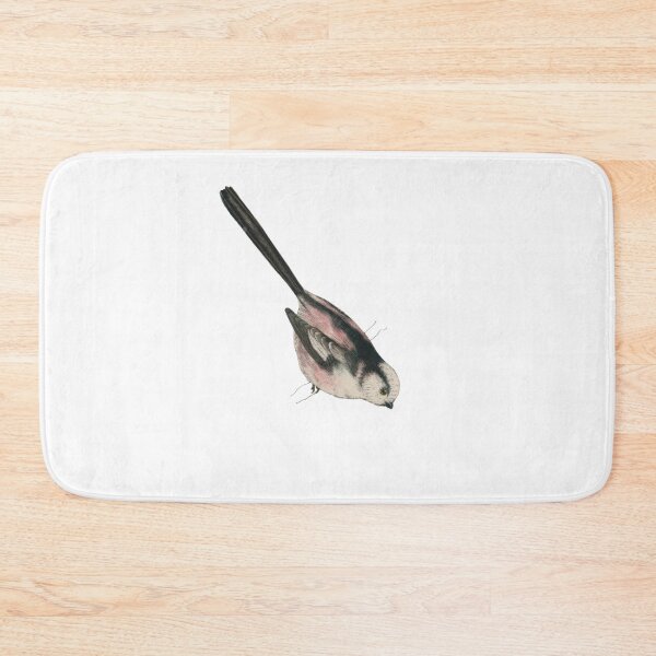 Item preview,  Bird Art - long-tailed bushtit - Vintage bird print designed and sold by Studio66Designs.