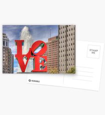 LOVE in Philly in HDR Postcards