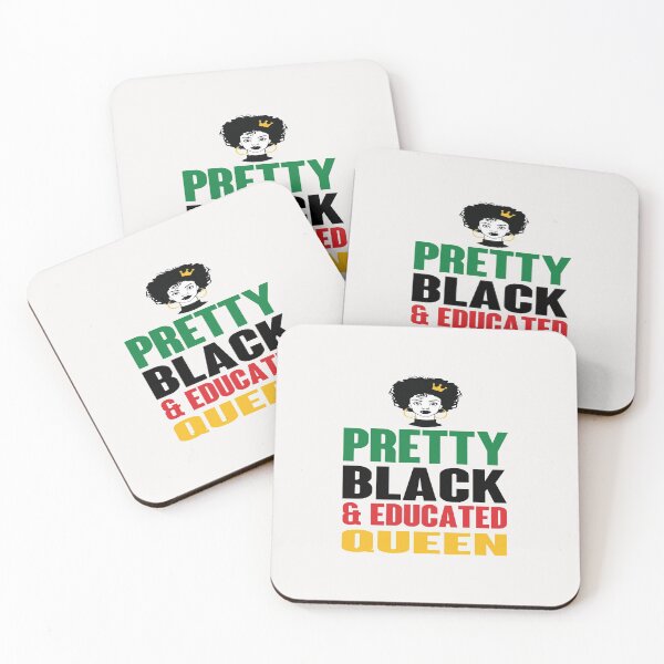 Item preview, Pretty Black and Educated Queen Gift Idea For Women Girls & Siblings designed and sold by clothesy7.
