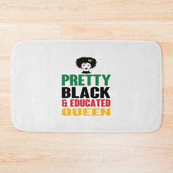 Item preview, Pretty Black and Educated Queen Gift Idea For Women Girls & Siblings designed and sold by clothesy7.