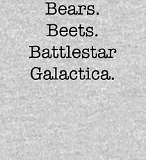 Bears. Beets. Battlestar Galactica. Kids Pullover Hoodie