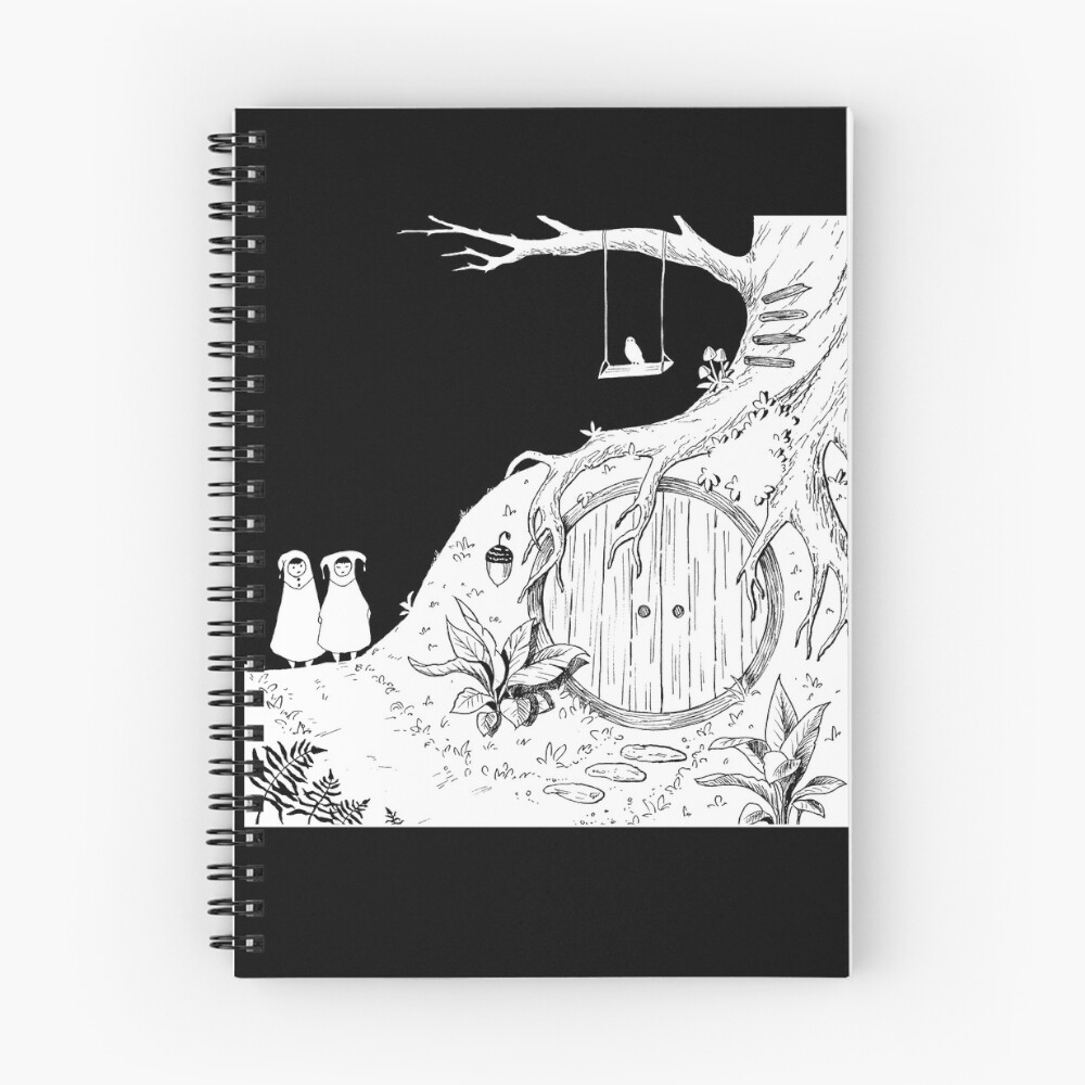 Item preview, Spiral Notebook designed and sold by Rinnz.