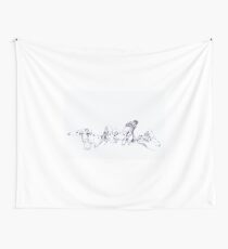 "Quack, quack, quack" Wall Tapestry